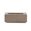 Brûleur à béton 40 000, l 40,42 po x P 18,78 po, H 15,16 po, gris foncé, moderne, léger, sans assemblage requis Foyer d'extérieur 40 po, béton, design moderne-1367012009-1367012006