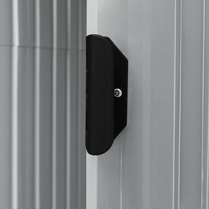Abri de jardin avec rangement pour outils vidaXL, Gris