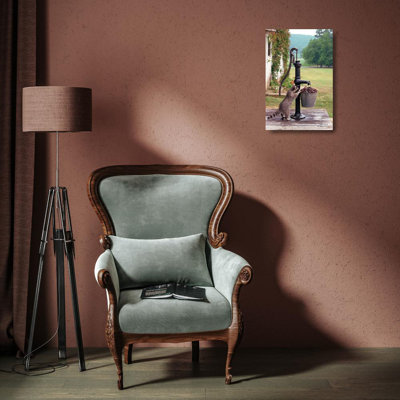 Mercer41 Hoover, Irvin Gallery Wrapped Canvas Art Titled: Caught in the Act