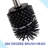 Bath Bliss Plastic Toilet Brush Set and Toilet Brush and Holder