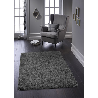 Buddy Shaggy Charcoal Rug