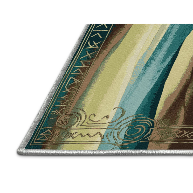 Ethereal Streams Rug, Rectangle 2' x 3'