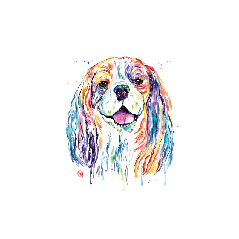 Cavalier by Lisa Whitehouse - Wrapped Canvas Painting, 66.04 cm H x 45.72 cm W x 3.175 cm D