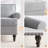 Daro 30'W Upholstered Armchair With Nailhead Trim-1174263406