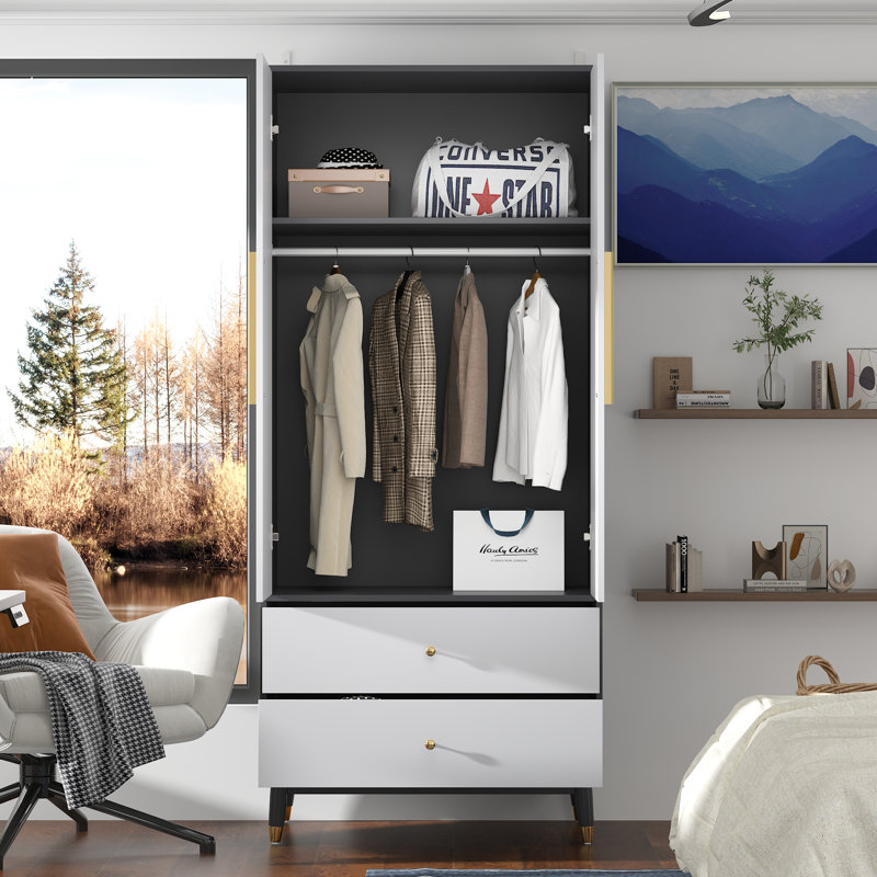 Mercer41 Edmunda Armoire & Reviews | Wayfair