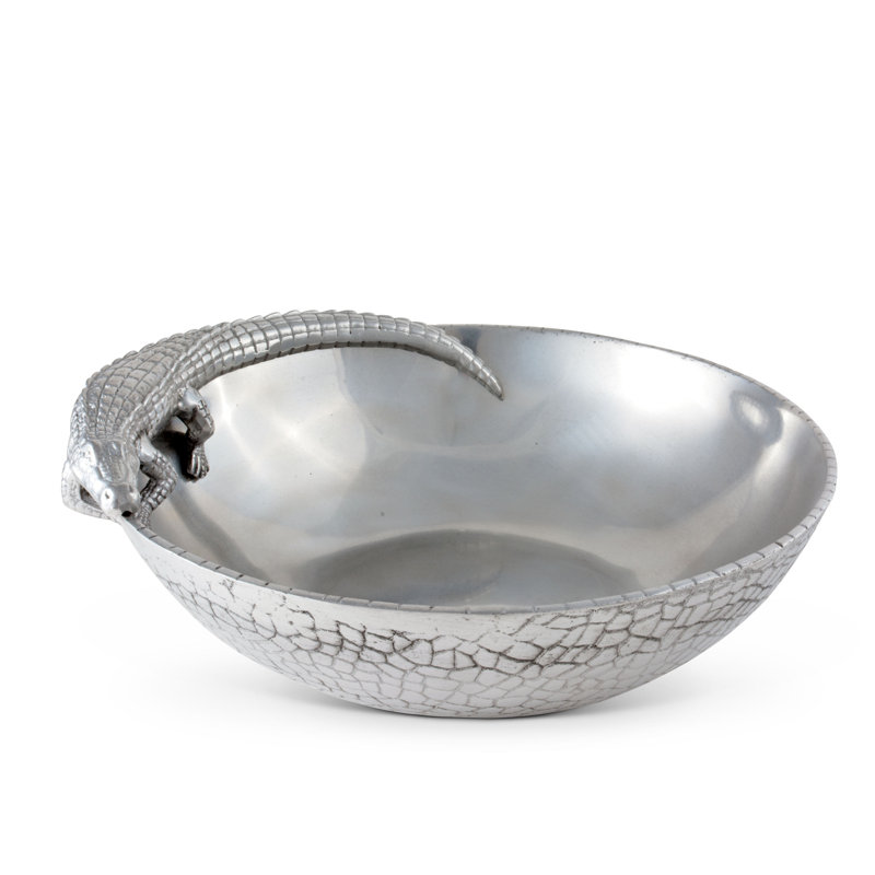Alligator Serving Bowl
