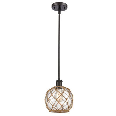 Luminaire suspendu sphère 1 lumière Tobey
