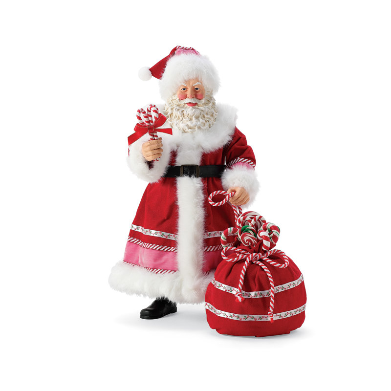 Christmas Traditions Pepperme Sweets Santa 17in