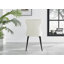 Industrial Design White & Grey Marble Effect Melamine Dining Table and 2 Velvet Dining Chairs-87462869