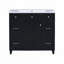 Meuble-lavabo 36 po avec lavabo en résine