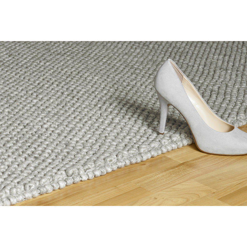Elise Solid Colour Hand Woven Area Rug, Rectangle 200 x 290cm