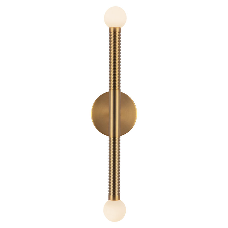 Serville 23-In Wall/Vanity Light, Doré