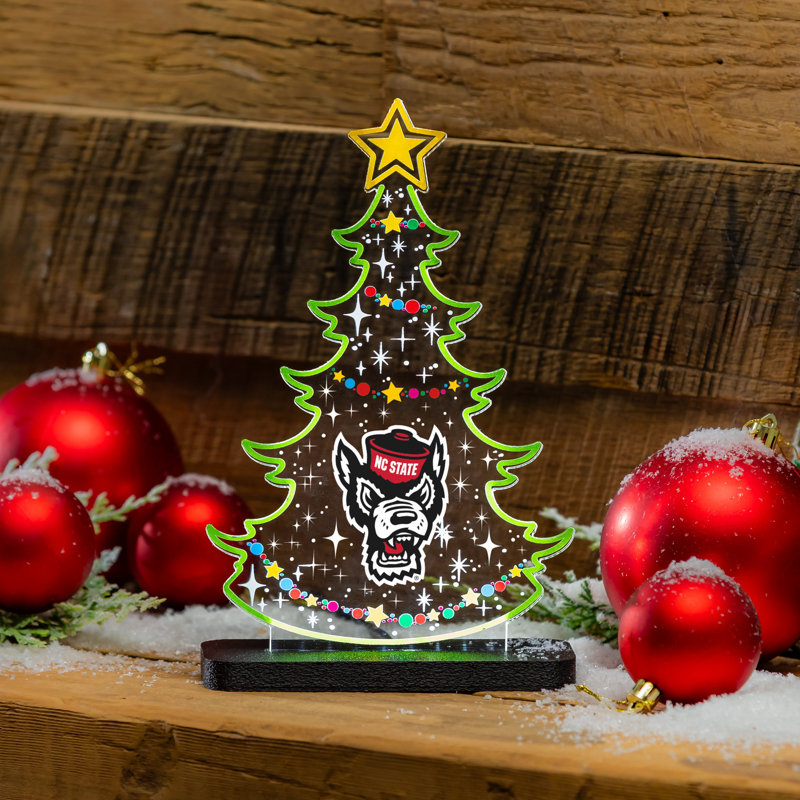 Décoration pour arbre de Noël à DEL North Carolina State University