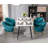 18.9'' H Velvet Upholstered Armchair-2036229239