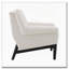 Chaise d'appoint moderne avec accoudoirs évasés-215406733