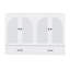 Lit escamotable avec tiroirs et station de charge-980960650