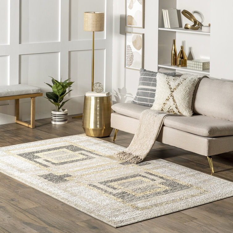 Wrought Studio Shelva Rose/Cream Area Rug & Reviews