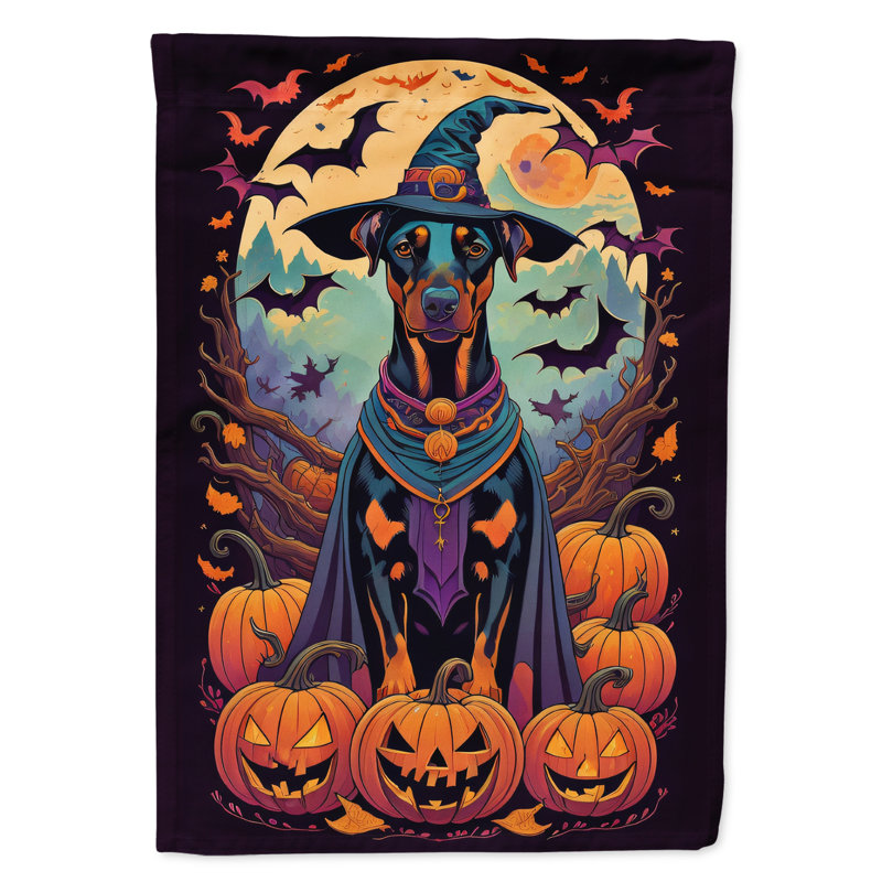 Drapeau de jardin en polyester double face Jakhyla, 15,5 po x 11,25 po