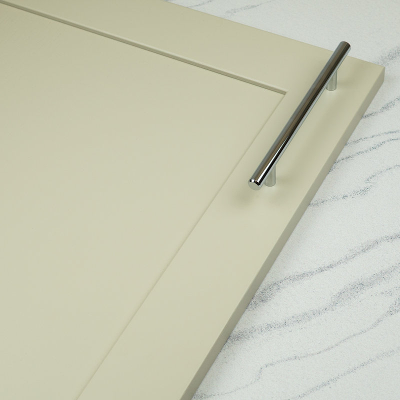 Polished Chrome T-Bar Handles , 128mm