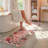 Tawann Machine Washable Floral Farmhouse Area Rug with Non-Slip Backing for Living Room, Dining Room, Bedroom-61090135