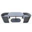 Pape 2 - Person Wicker Patio Dining Set with Oval Table , Cushions Included