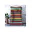 Tapis décoratif lavable à la machine multicolore à rayures multicolores-983361095