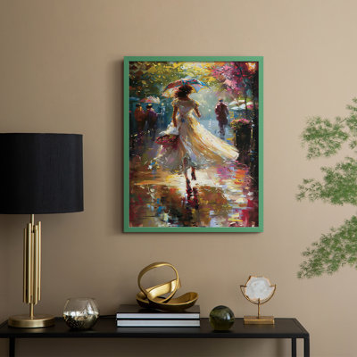 «WOMEN Series DCCDXIV», reproduction encadrée - bois massif