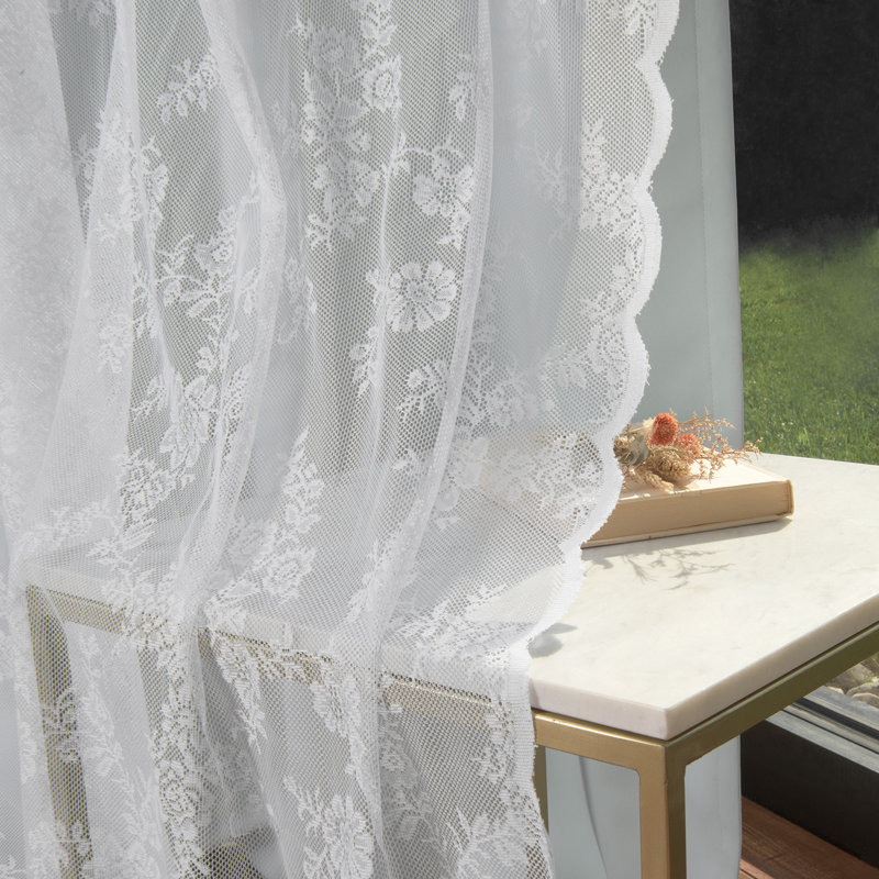 Evelina Room Darkening Curtain Panel Pair, Mint, 52" x 96"