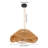 19.68” Hemp Rope Pendant Light