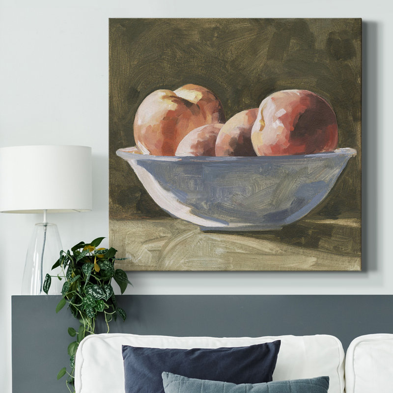Toile tendue avec bol I-Premium Gallery, H 32 po x l 32 po x P 1 po
