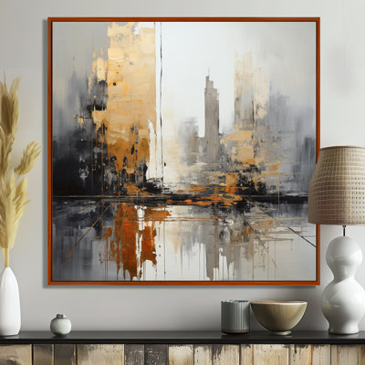 New York City Sunset - art mural paysage urbain