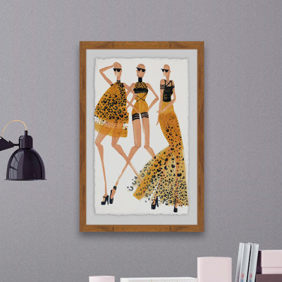 " Golden Girls " Painting Print