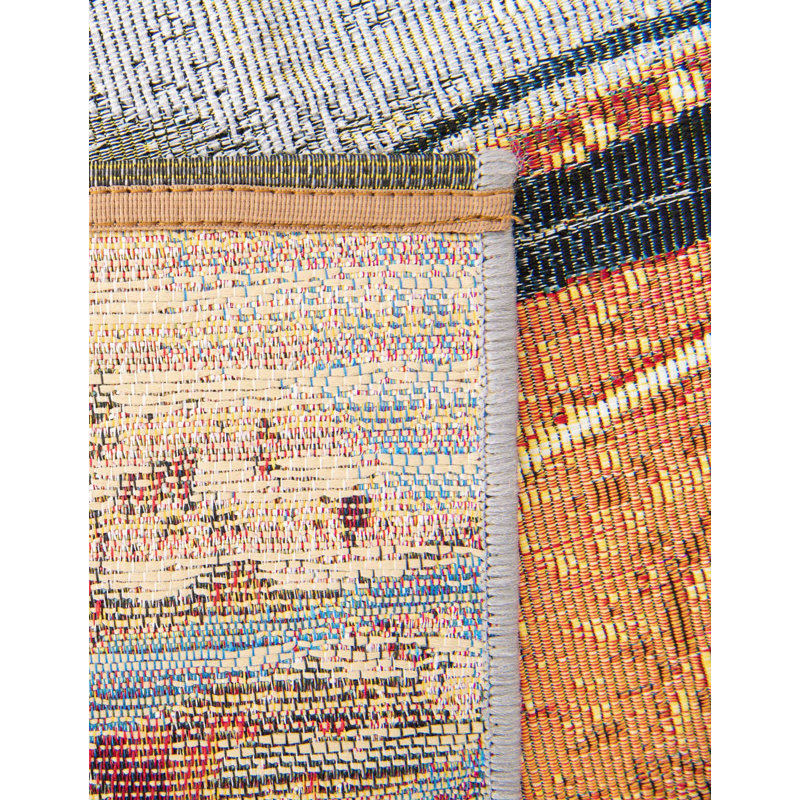 Keazia Indoor/Outdoor Area Rug, Rectangle 5'3" x 8'