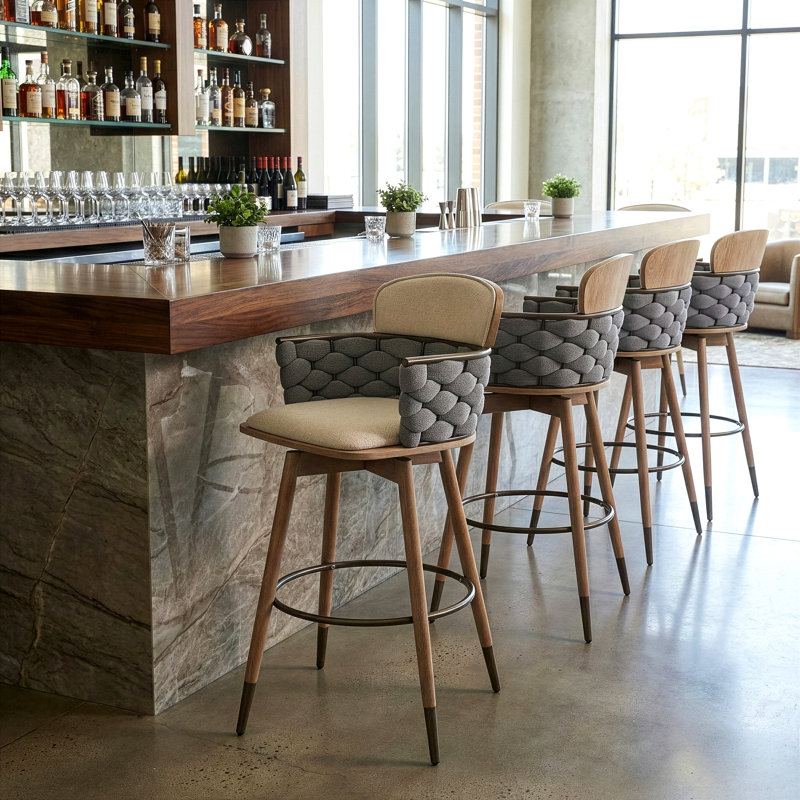 Tabouret Zadian, Tabouret de bar (siège d'une hauteur de 29,1 po)