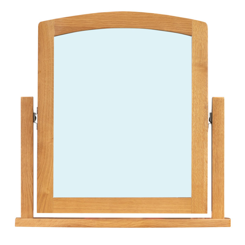 Madelynn Solid Wood Flat Floor Mirror