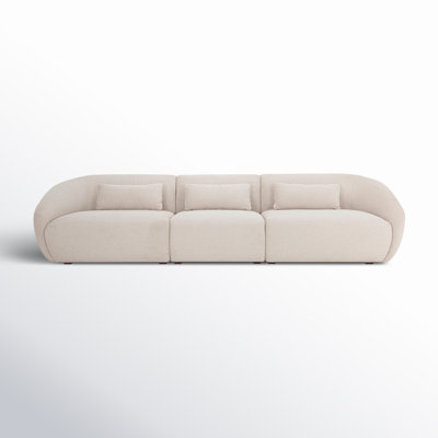 Anson 136" Upholstered Modular Sofa