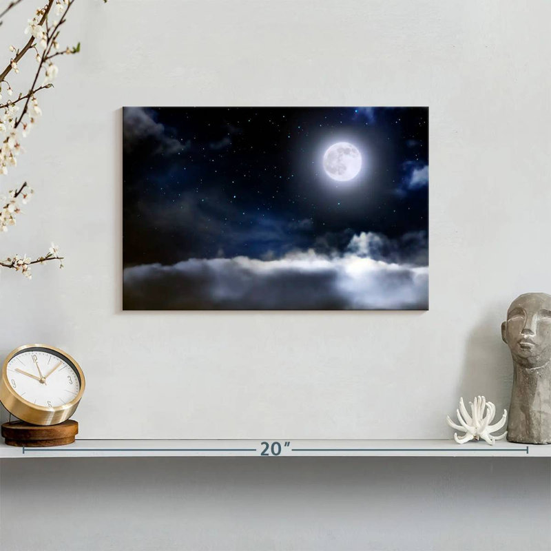 Oberle Glowing Moon, 8" H x 12" W