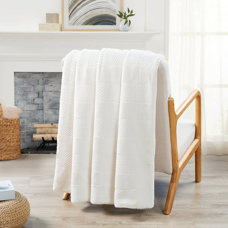  Rabbit Faux Fur Throw Blanket