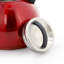 Mr. Coffee 2.1 Quart Stainless Steel Whistling Tea Kettle in Red