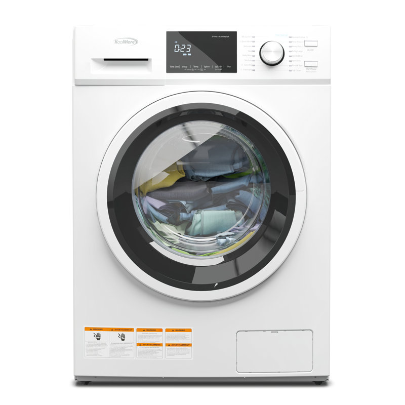 2.7 cu. ft. All-in-One Washer & Dryer Combo in White