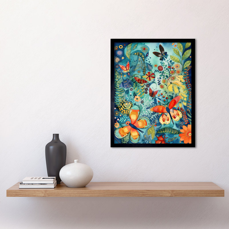 Harrah Single Picture Frame Print