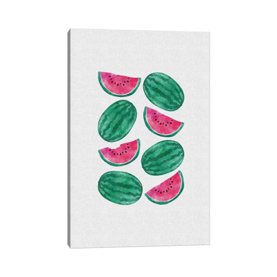 Watermelon Crowd by Orara Studio - Wrapped Canvas Gallery-Wrapped Canvas Giclée