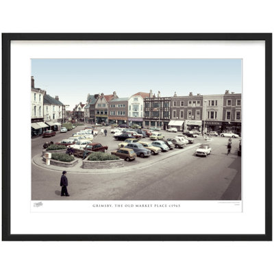 Grimsby, The Old Market Place C1965 by Francis Frith - Single Picture Frame Print
