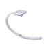 Porte-serviettes mural en acier inoxydable