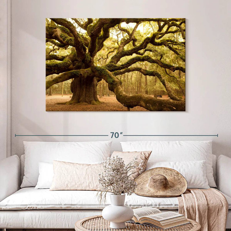 Harnek South Carolina Ancient Oak Tree, 32" H x 48" W