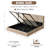 Juanetta Hydraulic Lift Up Storage Wingback Upholstered Platform Bed-913987097-881986372