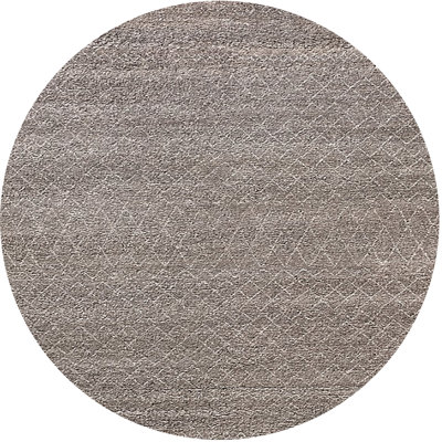 Tapis brun à motif géométrique Lundell