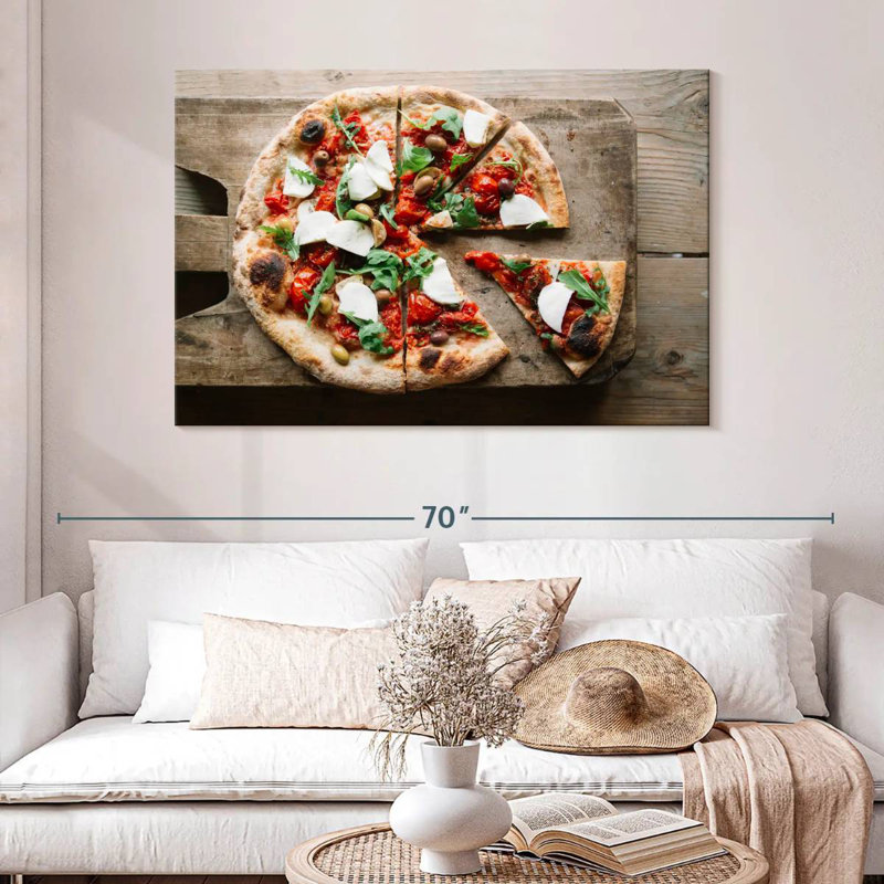 Yarlin Pizza Slices, 32'' H X 48'' W