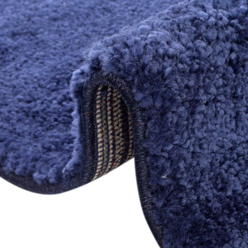 Zuniga Rug, Runner 2'2" x 8', Navy Blue