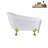 53.1'' x 25.6'' Soaking Acrylic Bathtub-72770160-76275070
